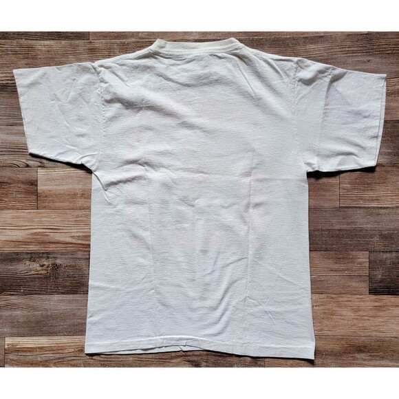 VTG 1995 Threads Of April Sound Tennis Hearts T Shirt Women's Size M USA - Picture 12 of 16